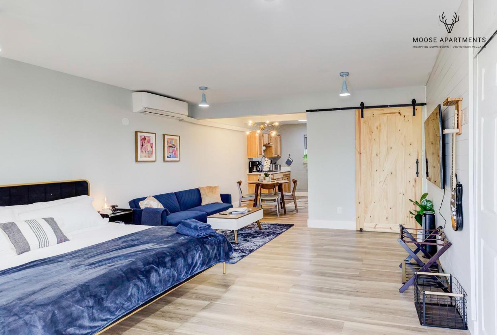 The Moose #9 - Brand New Luxe Modern Loft With Free Parking, King Bed & Fast Wifi Apartment Memphis