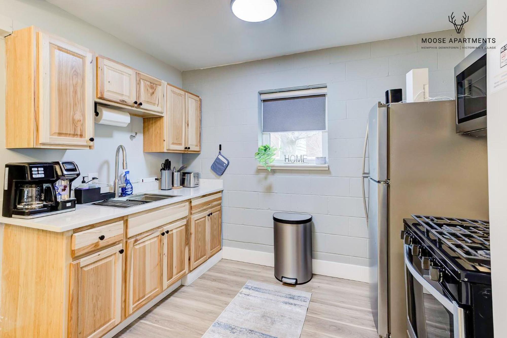 Apartment The Moose #9 - Brand New Luxe Modern Loft With Free Parking, King Bed & Fast Wifi Memphis